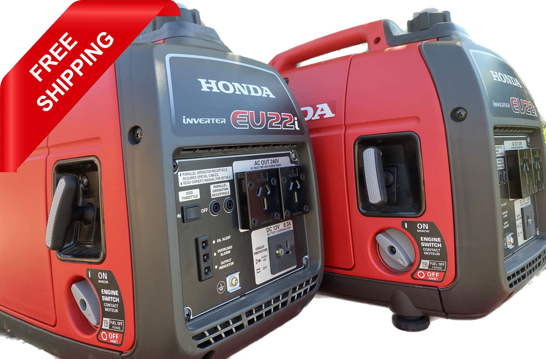 Honda EU22i Inverter Generator - Twin Combo Pack — Tumbi Outdoor Power